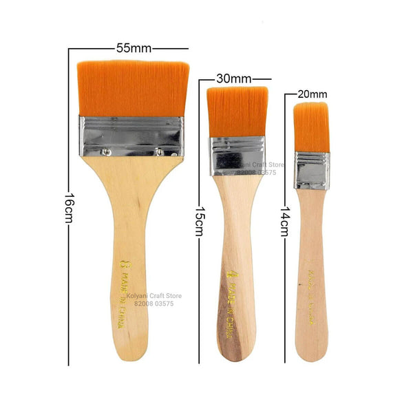 3 Pcs Wash brush