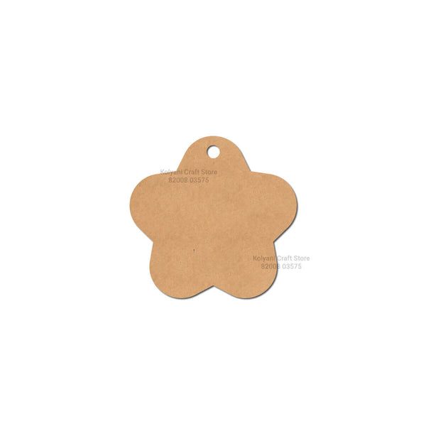 Flower Keychain MDF Cutout
