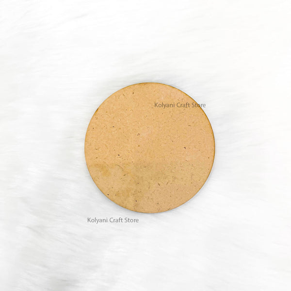 Plain Round MDF
