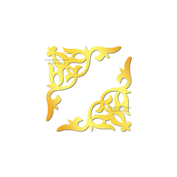 Corner Acrylic Cutouts - A