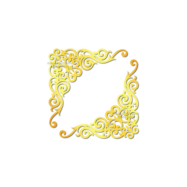 Corner Acrylic Cutouts - B