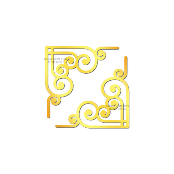 Corner Acrylic Cutouts - C