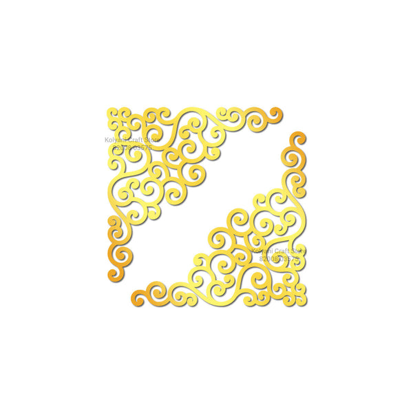 Corner Acrylic Cutouts - D