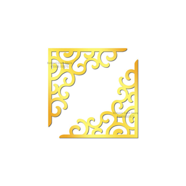 Corner Acrylic Cutouts - E
