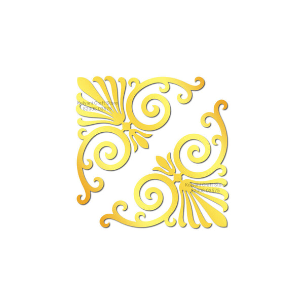 Corner Acrylic Cutouts - F