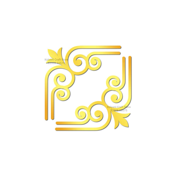 Corner Acrylic Cutouts - G