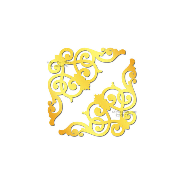 Corner Acrylic Cutouts - K