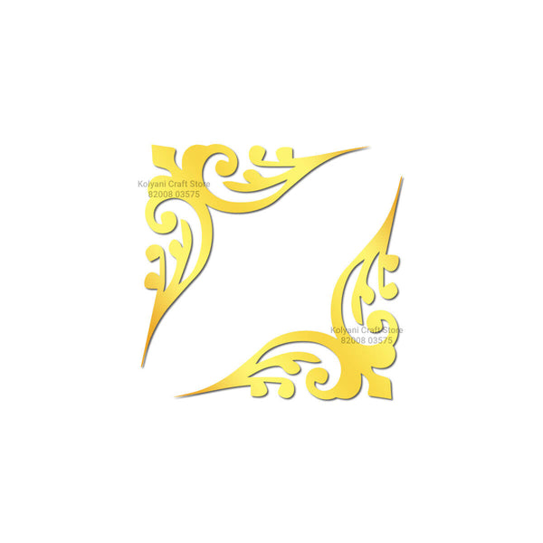 Corner Acrylic Cutouts - M