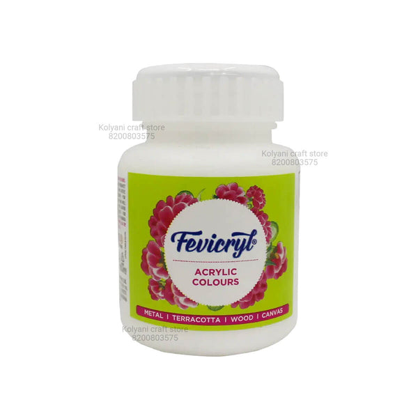 Fevicryl White Acrylic Colour - 100 ML