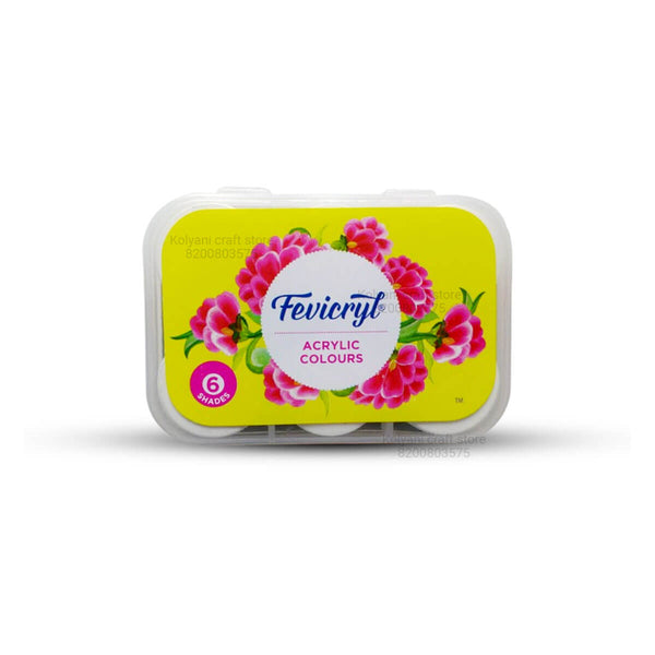Fevicryl Acrylic Colour - 6 Shade Set