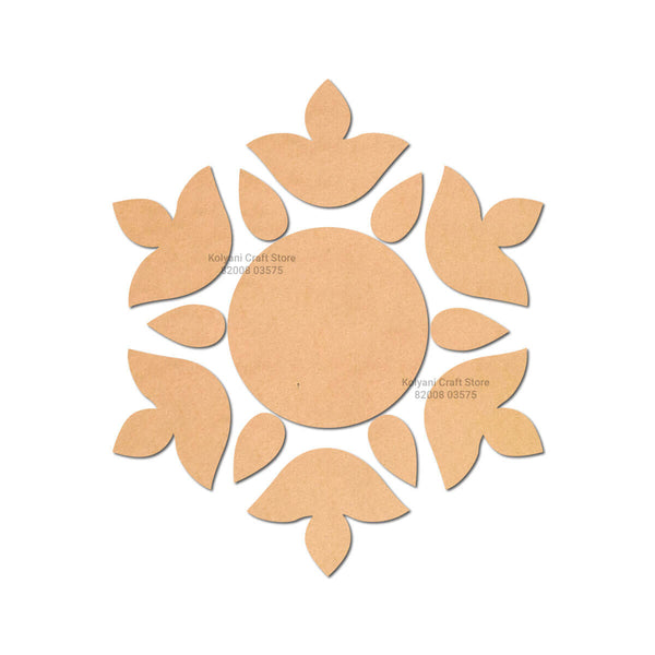 MDF Rangoli Cutouts - B