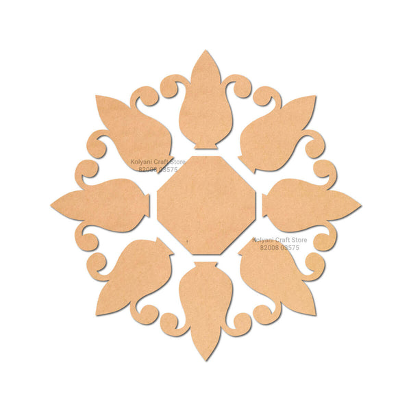 MDF Rangoli Cutouts - C