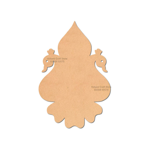 MDF Rangoli Cutouts - O