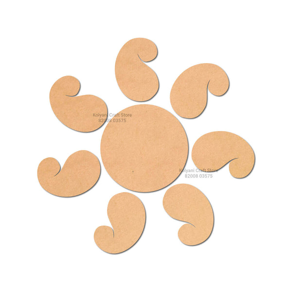 MDF Rangoli Cutouts - Q