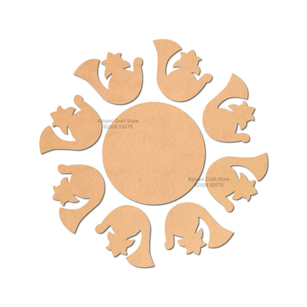 MDF Rangoli Cutouts - R
