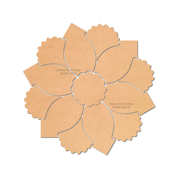 MDF Rangoli Cutouts - S