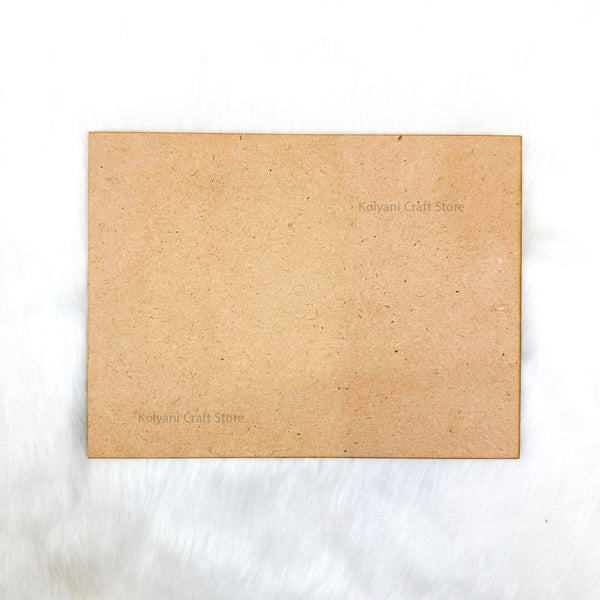 MDF Rectangle Base