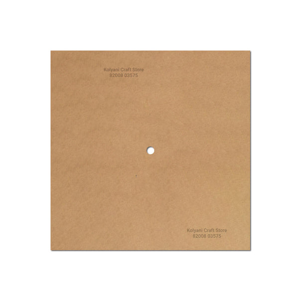 Square Clock Mdf Base