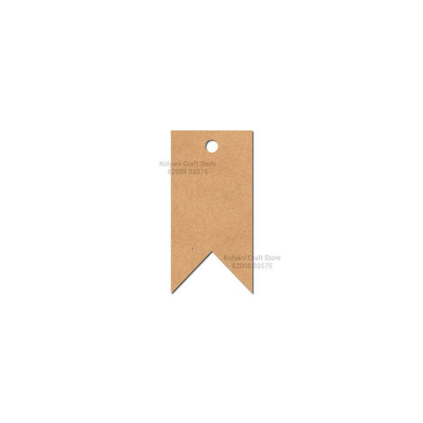 Tag Keychain MDF Cutout