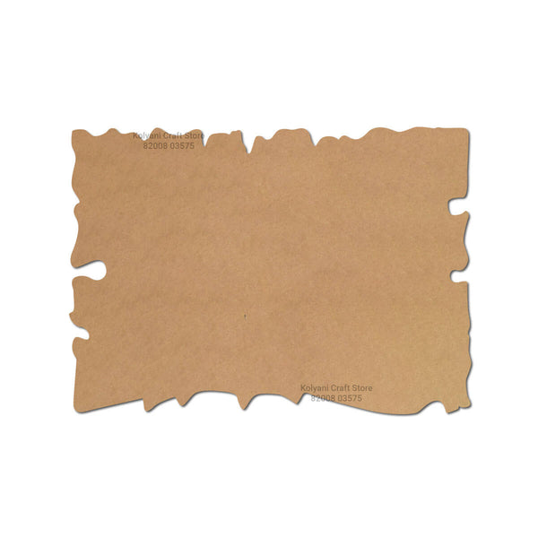 Uneven Mdf Name Plate