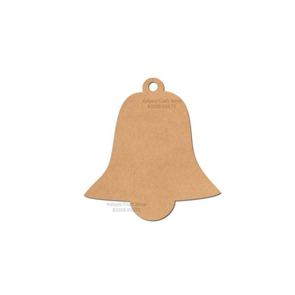 Bell Christmas Ornament MDF cutout A
