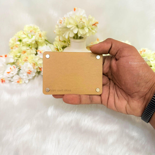 Acrylic Magnetic Photo Frame A – Double Sided Fridge Magnet