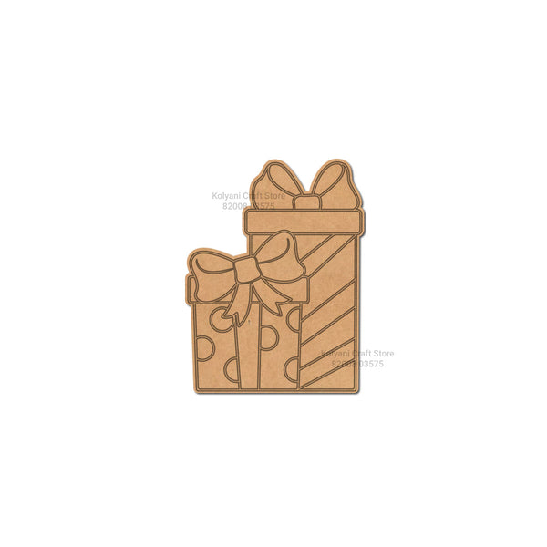 Gift Pre-marked MDF Christmas Cutout